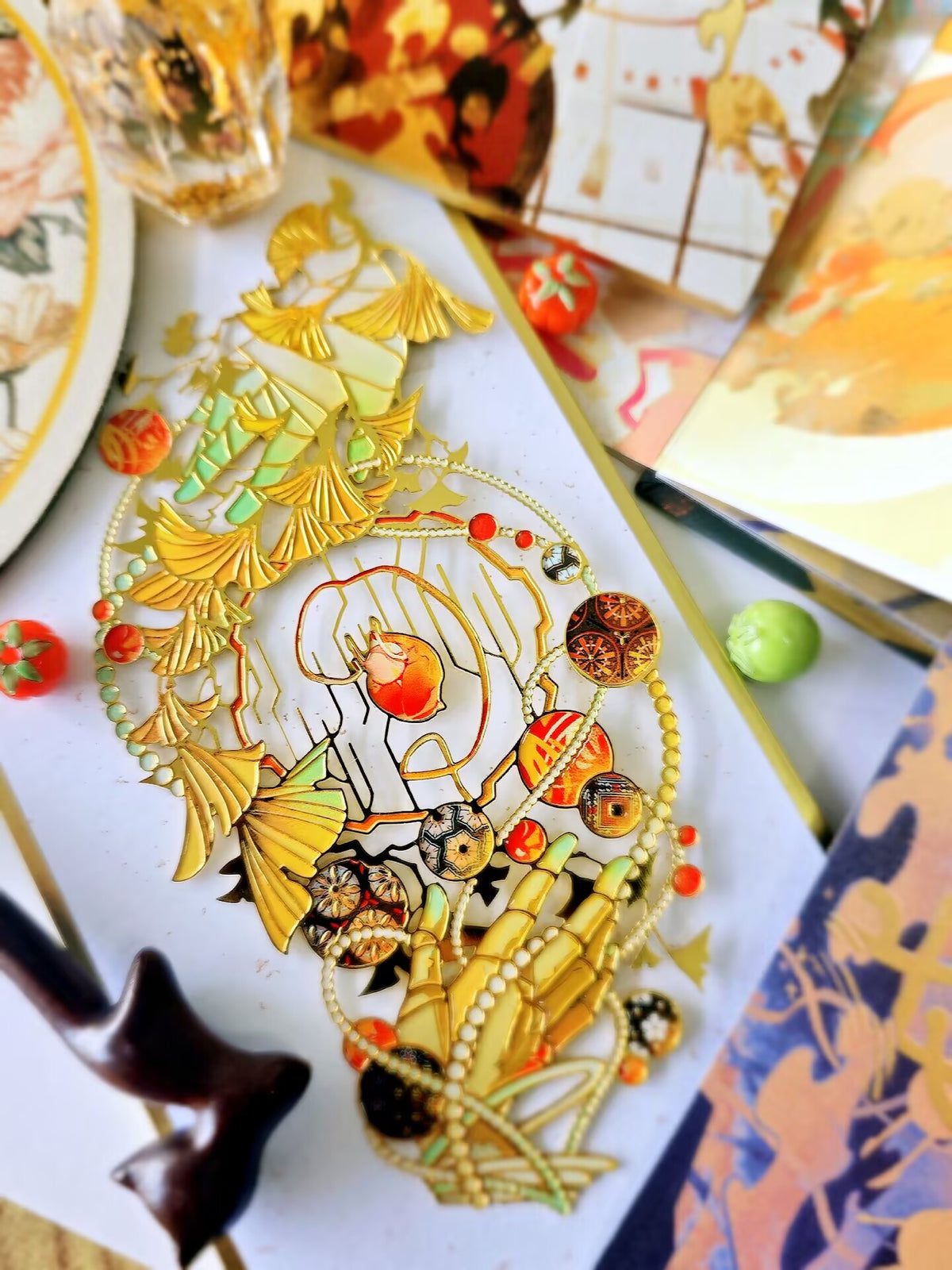 [Pre-order] Hope-Five Pebbles Metal Bookmark