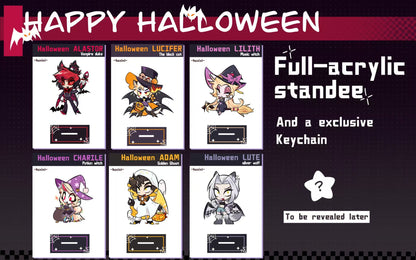 [Pre-order]-Huxixi Halloween Collection-Acrylic standee set