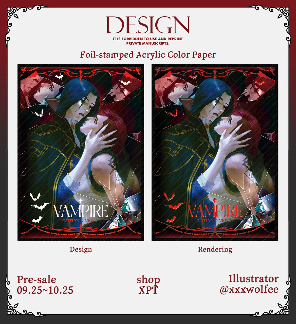 [Pre-order] Arcane Caitvi Vampire PA