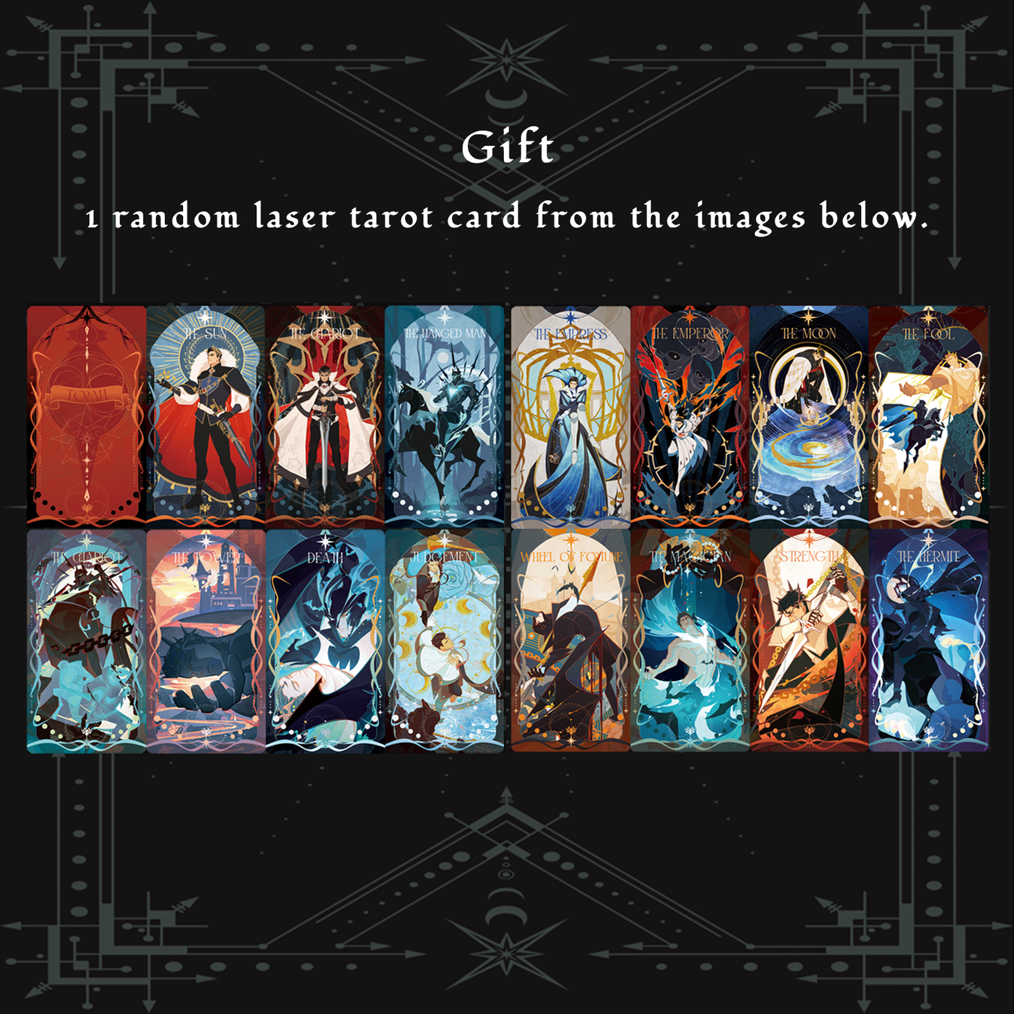 Lord Superbat Tarot Postcard Set