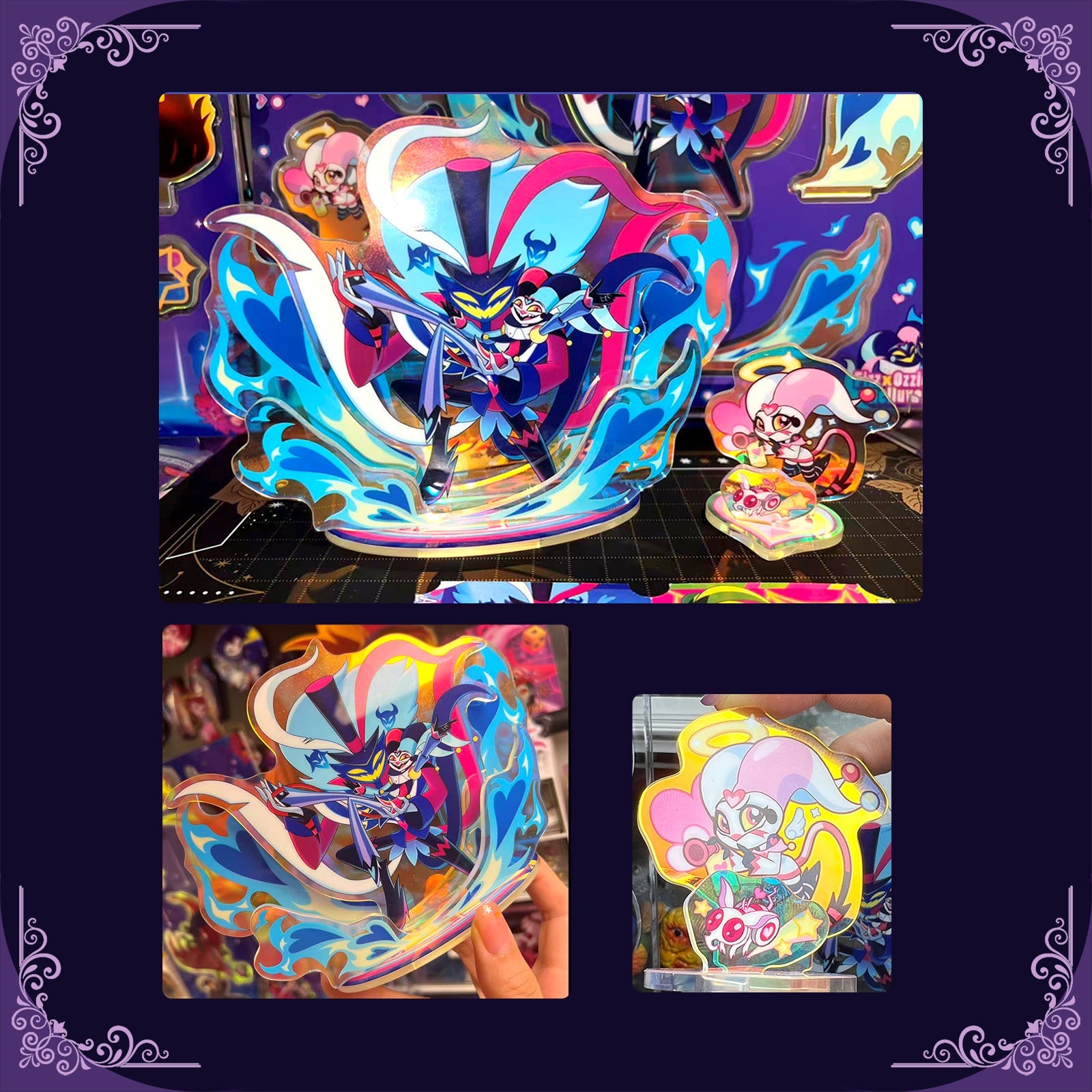 Helluva Boss Fizzarozzie-Fan Art Acrylic Standee-Couple Series