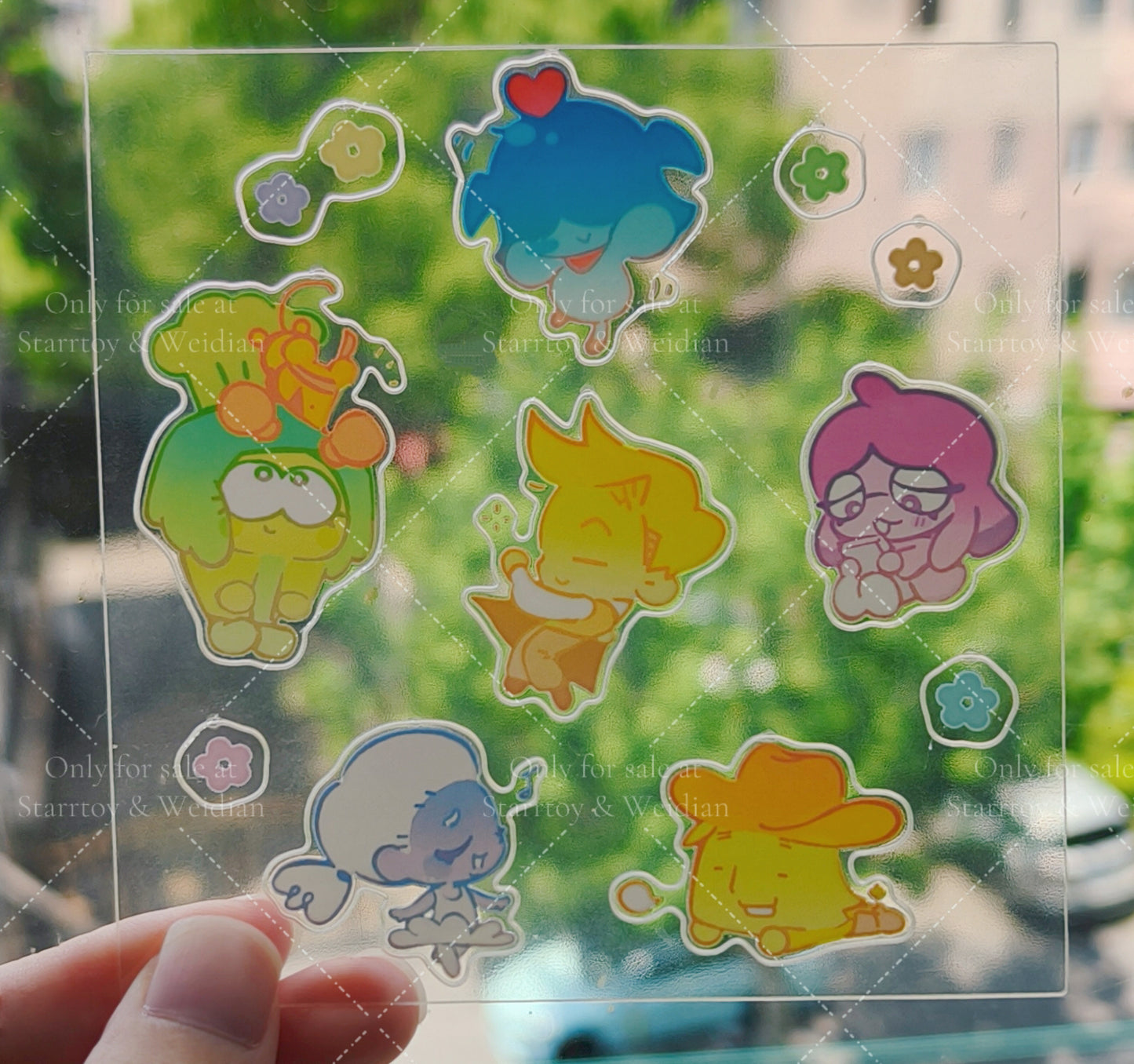 [Pre-order] Flowers PVC Sticker