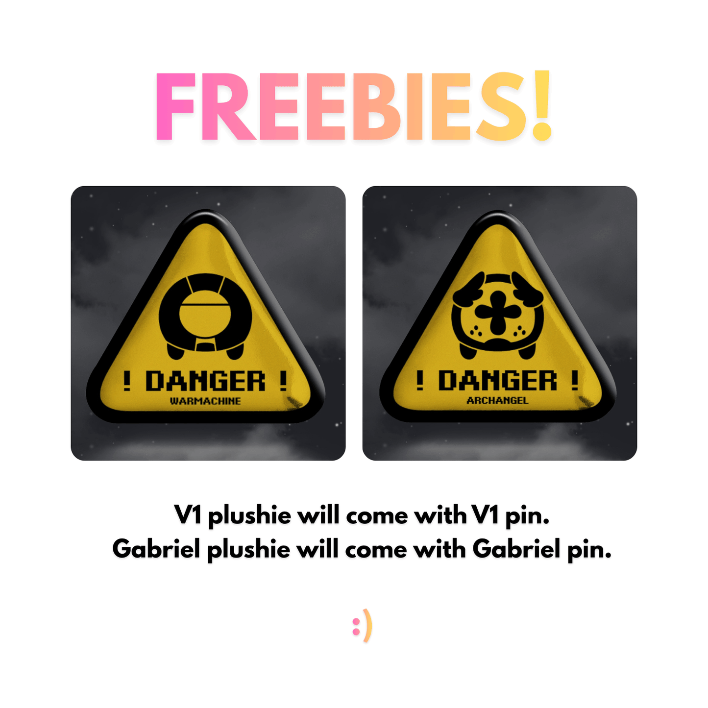 [Pre-order] Gabriel & V1 Mochi Bean Plushie