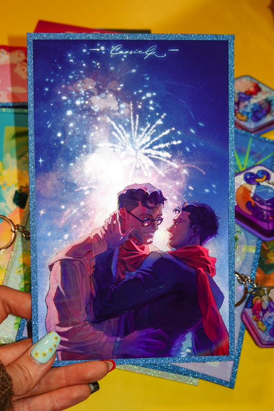 [In Stock] Firework-Superbat Acrylic Glitter Shikishi Art Board