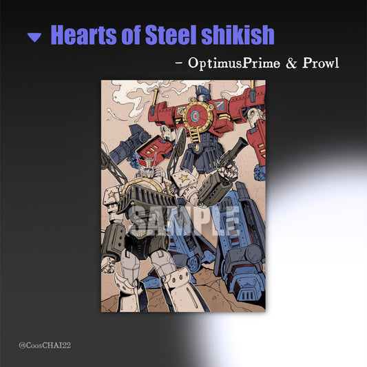 [Pre-order] Hearts of Steel shikish