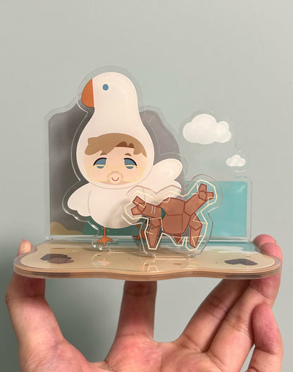 [Pre-order] Hi~Rocky and Grace Acrylic Scene Standee