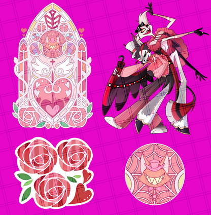 [pre-order]HUSKERDUST-2026 Valentine's Day Husk & Angel Dust Standee