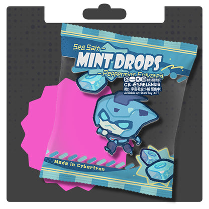 TFA Candy Bag Shaker Keychain Puffy Squishy PVC Charm
