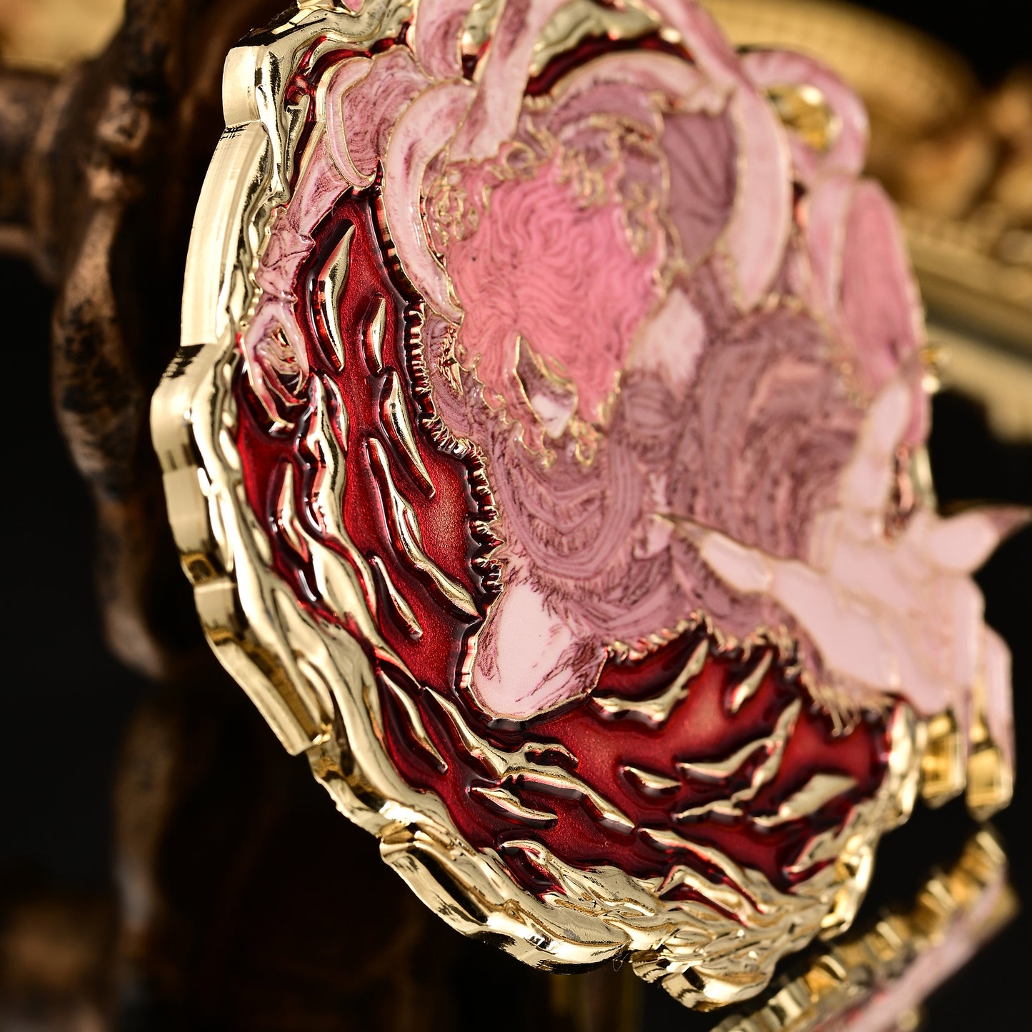 [In Stock]Elden Ring Messmer Double-Sided Metal Pendant