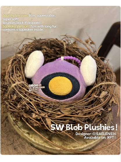 [Pre-order] TF Shockwave Blob Plushies (6&7cm tall)