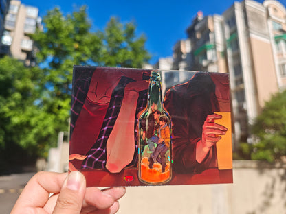 Brewed to Last Acrylic Photocard shell iridescent
