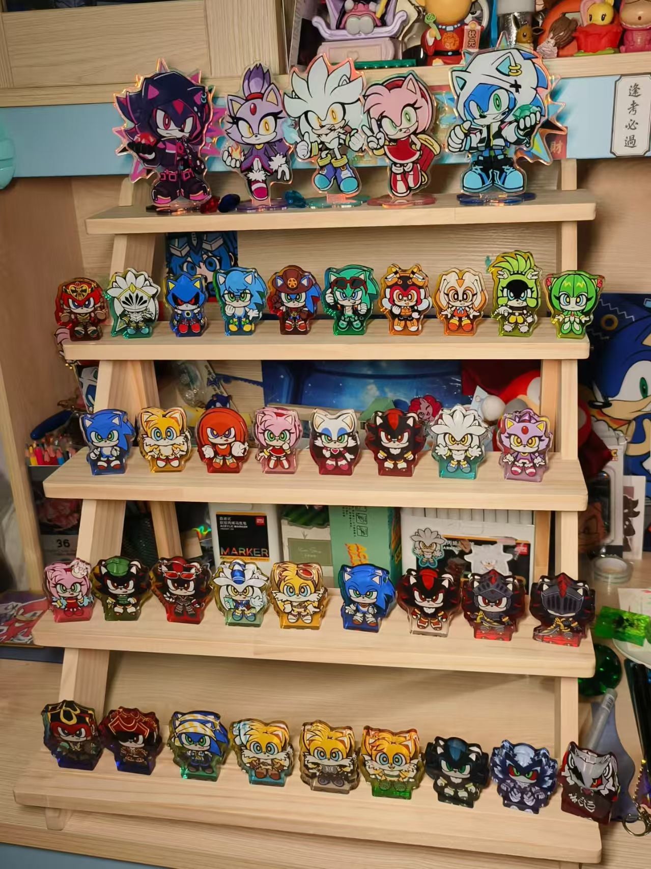 [Pre-order] Sonic Series Thick Acrylic Stand & Keychain