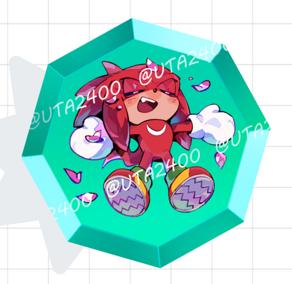 [Pre-order]Blue Hedgehog Acrylic Coaster