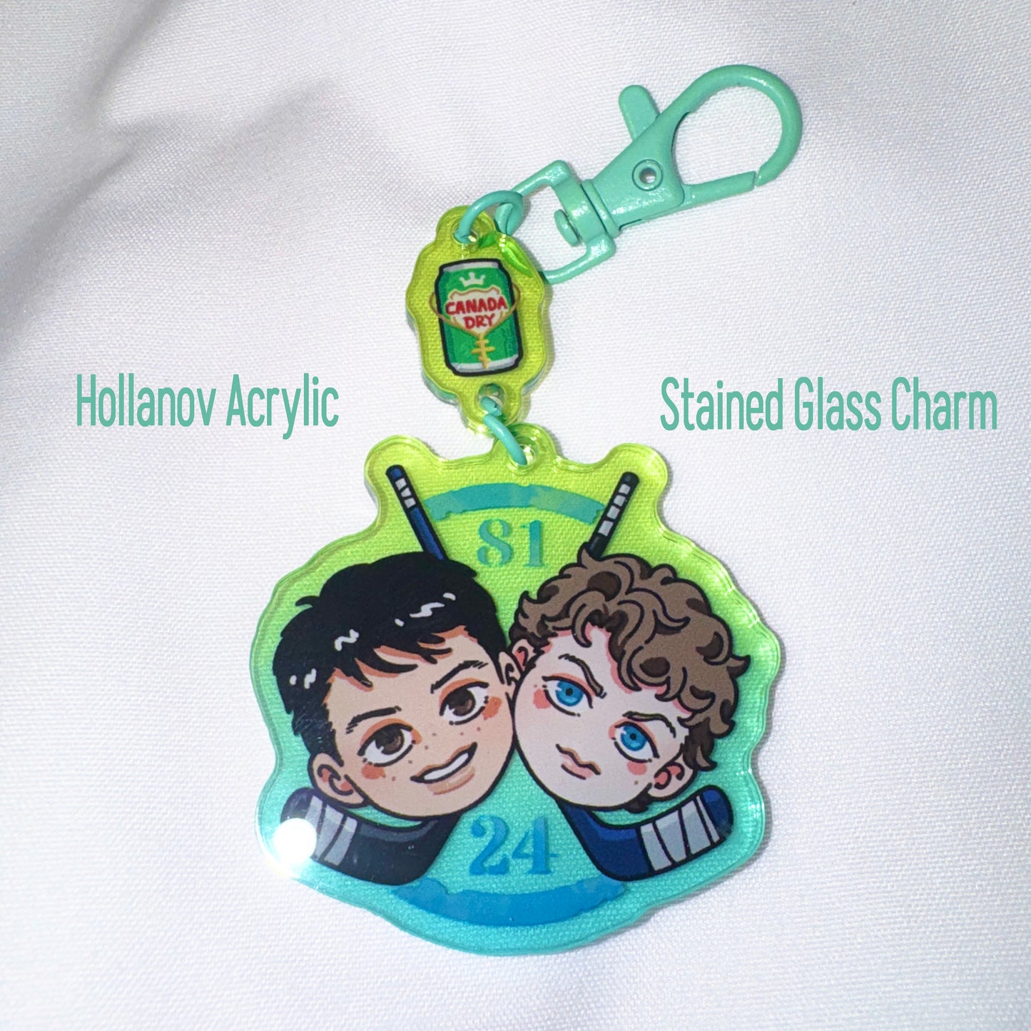 Hollanov Acrylic Stained Glass Charm