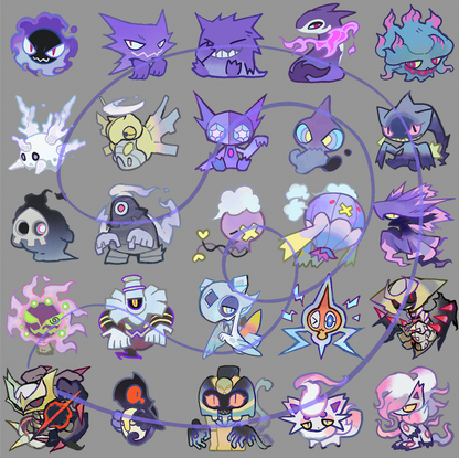 [Pre-order]Acrylic Mirror & Sealed Little Ghosts