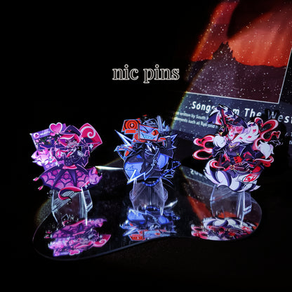 [Pre-order] HH The Vees Goth Uniform pin