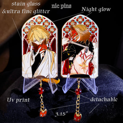 [In-stock]HSR Phaidei Metal Pins Ready to Ship