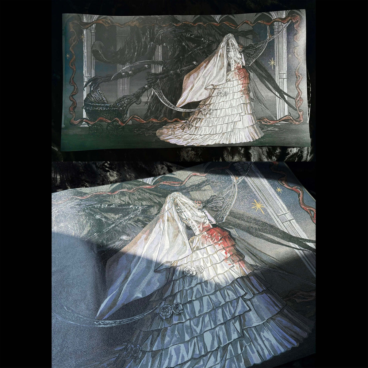 [Pre-order]Blood borne&Elden ring acrylic standee, block, charms, artcard, leather mousepad