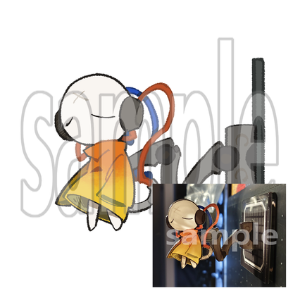 [Pre-order] Rainworld iterator acrylic fridge magnet