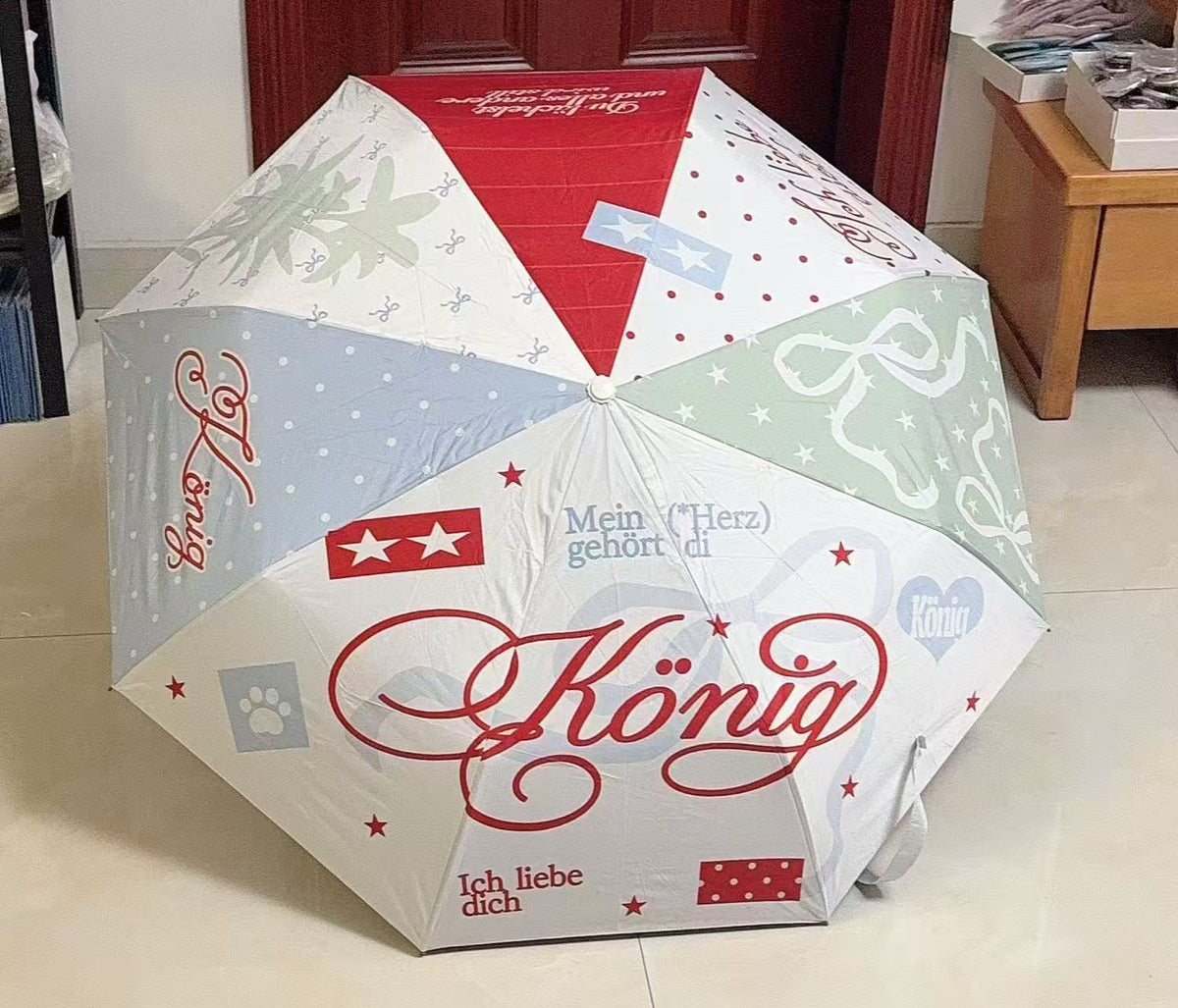 [In-stock]König's folding umbrella