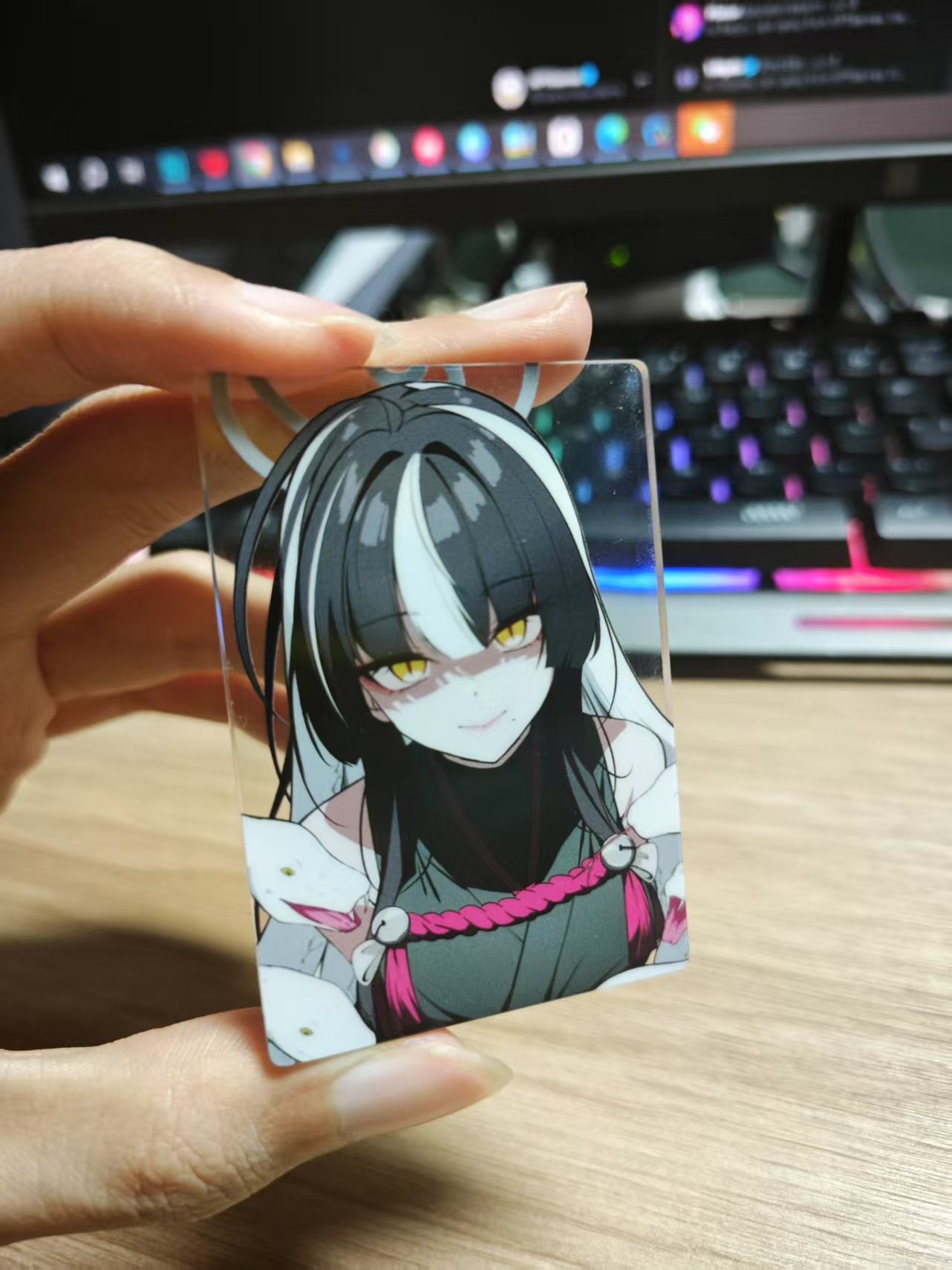 Pre-sale]Blue Archive Azami mini acrylic card – StarrToy