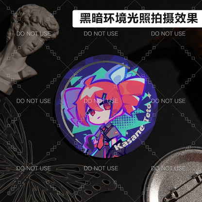 [Pre-order] Dual Glitter Badge