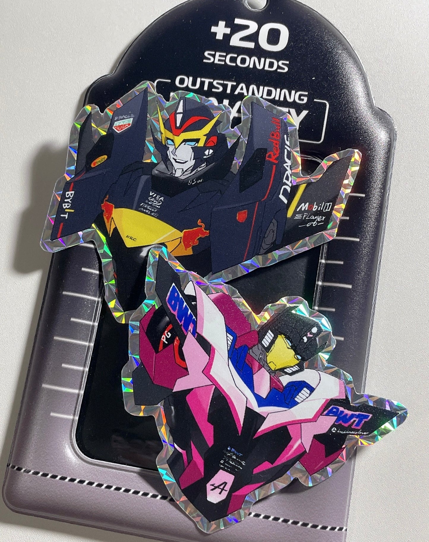 Rodimus&Getaway F1ver. Stickers