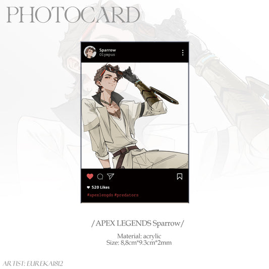 [Pre-order]Apex Legends Sparrow-Acrylic Clear Photocard