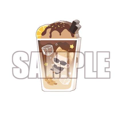 Resident Evil stars kitty coffee acrylic Stand/ stickers