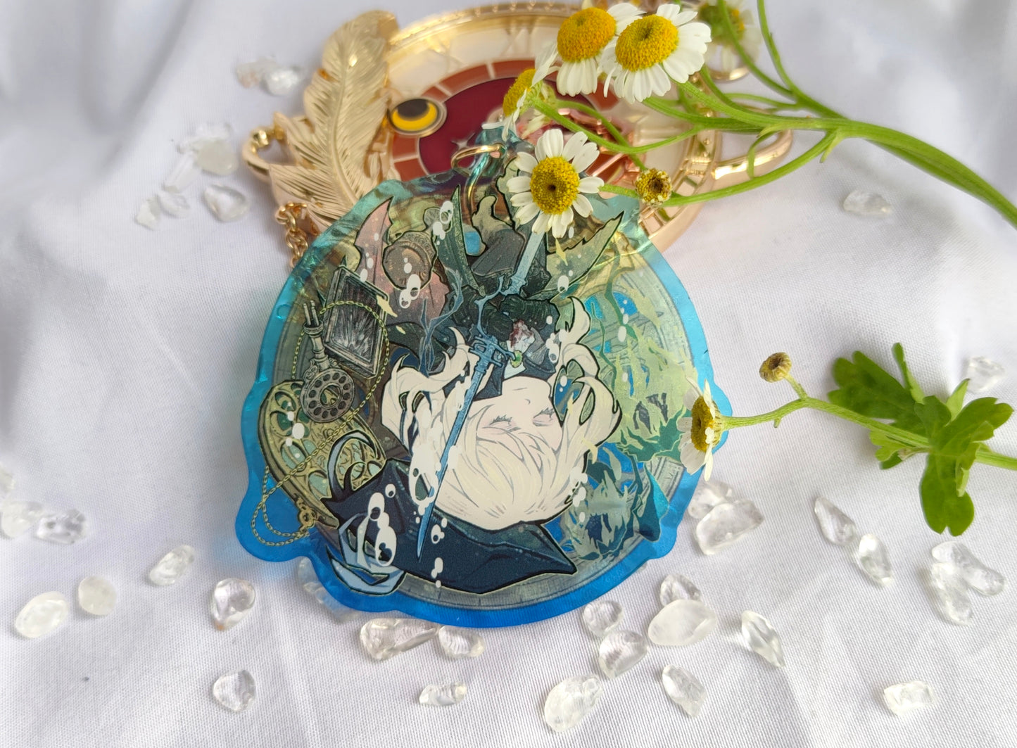 Bloodborne character  Fanart Acrylic Keychains & Acrylic Stands