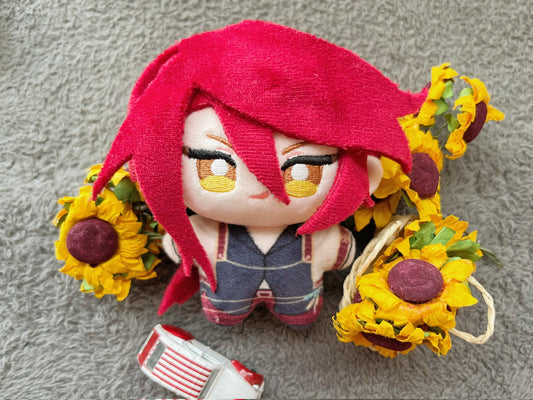 10cm Starfish Plush Doll with Printing/Embroidery