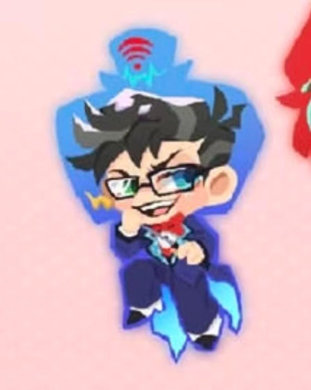 HH- Human version acrylic keychain