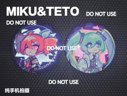 [Pre-order] Dual Glitter Badge