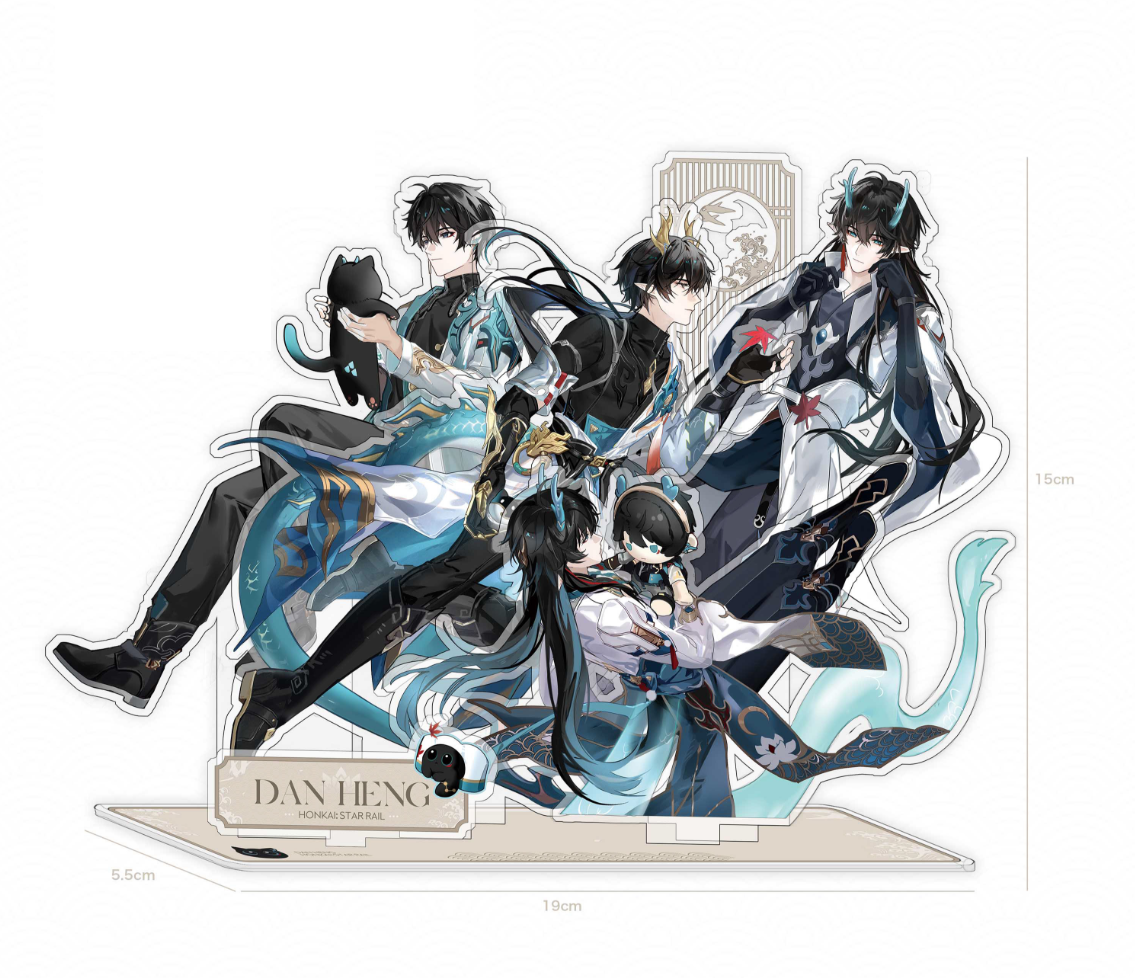 Dan Heng 2nd Stellar Journey  Multi-slot  Standee Shikishi  Mouse Pad