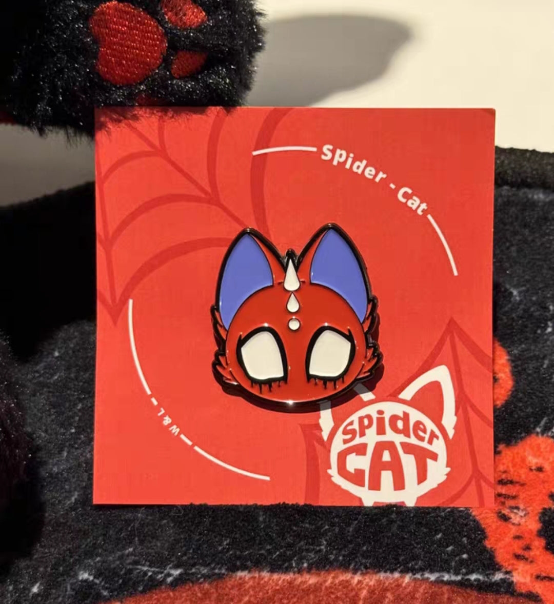 Super Cat Metal Badge