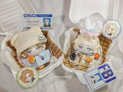 [Pre-sale]Leon S. Kennedy and Grace Ashcroft 10cm plush doll