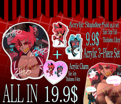 [Pre-sale] HH Voxalastor Mouse Pad with Wrist Rest Fanmerch