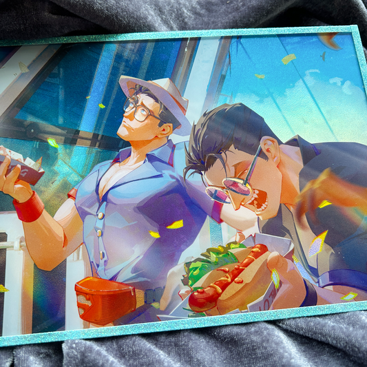 Superbat Cruise Holiday Postcard/Color Paper Set