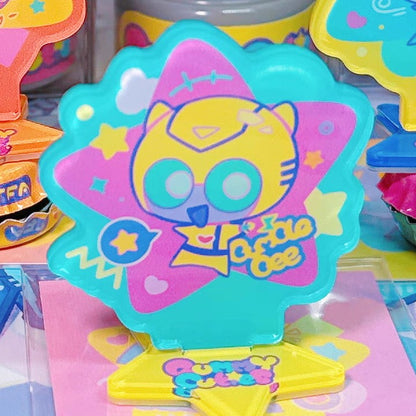 Animated Acylic mini Standee Bumblebee Blurr Jetfire Jetstorm