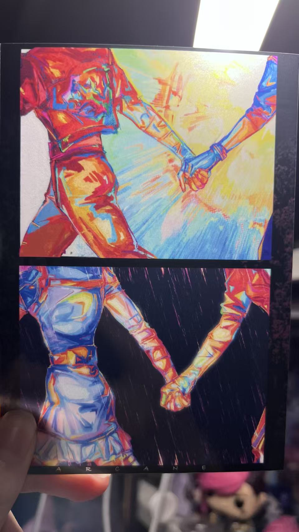 [Pre-order] ARCANE Caitvi Photo cards with a cinematic film light and shadow effect