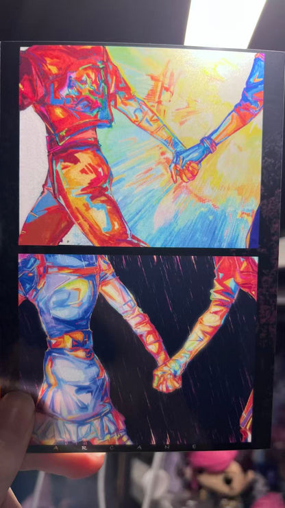 [Pre-order] ARCANE Caitvi Photo cards with a cinematic film light and shadow effect