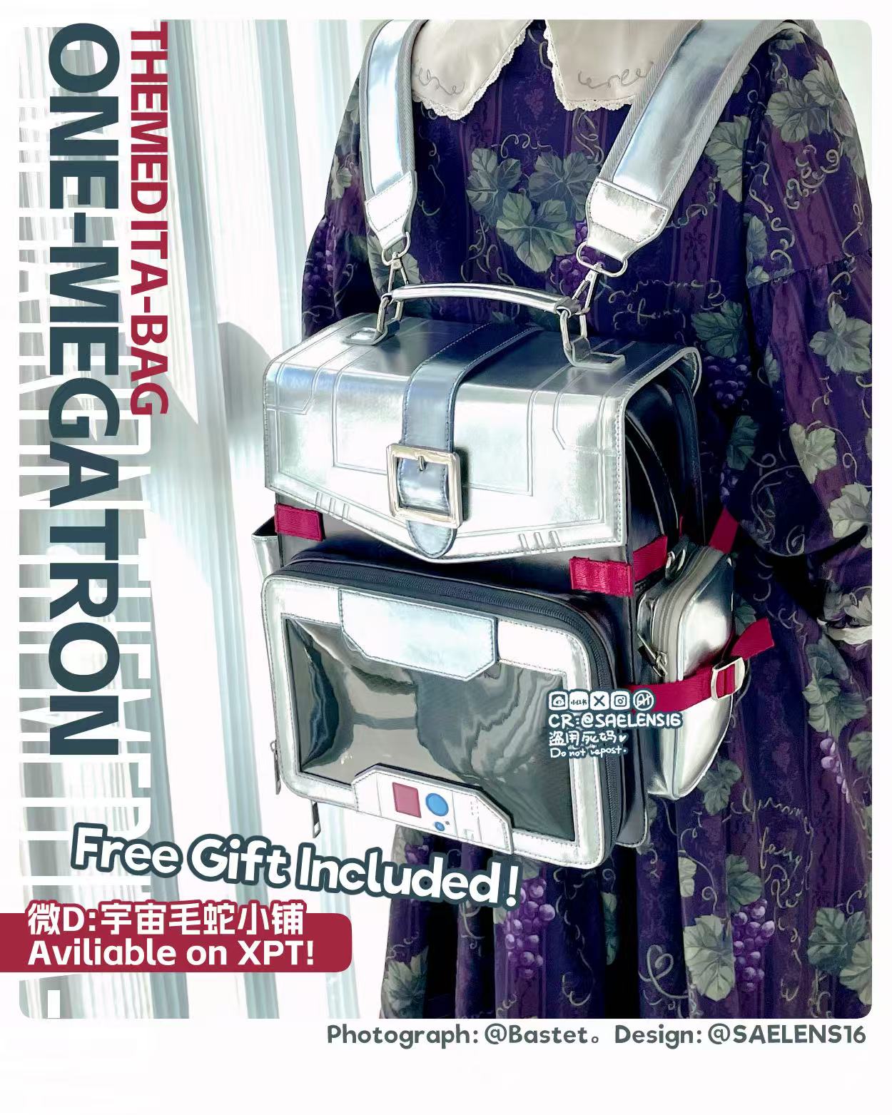 [Pre-order] TF ONE-Megatron Themed Ita-bag