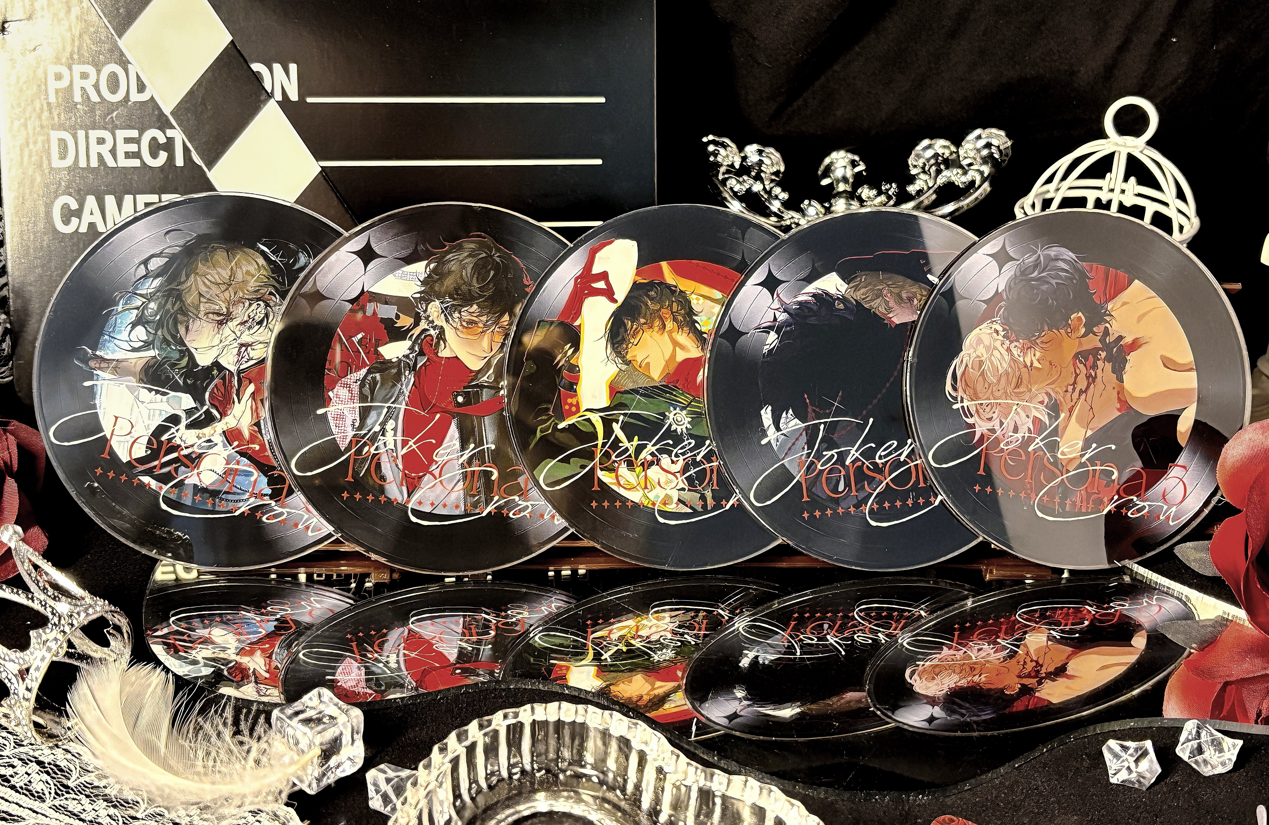 ペルソナ3,4,5 レコードセット ペルソナ5 アクリルレコードセット – StarrToy
