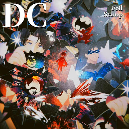 DC Bat-family Foil Stamp