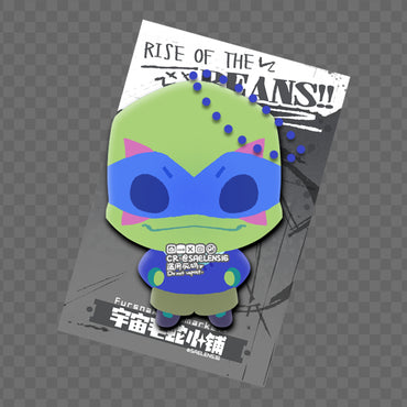 ROTTMNT Puffy PVC Keychain