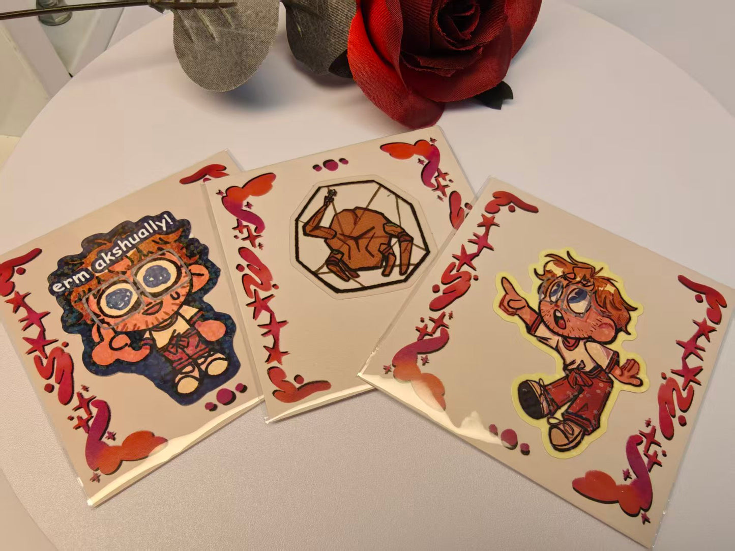 [Pre-sale]PHM Ryland Grace & Rocky Badge and Sticker Series
