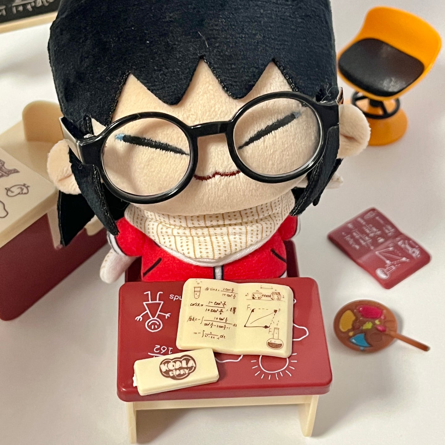 [Pre order] Noodle 10cm  Print Plushie-With Hat