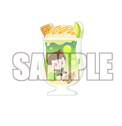 Resident Evil stars kitty coffee acrylic Stand/ stickers