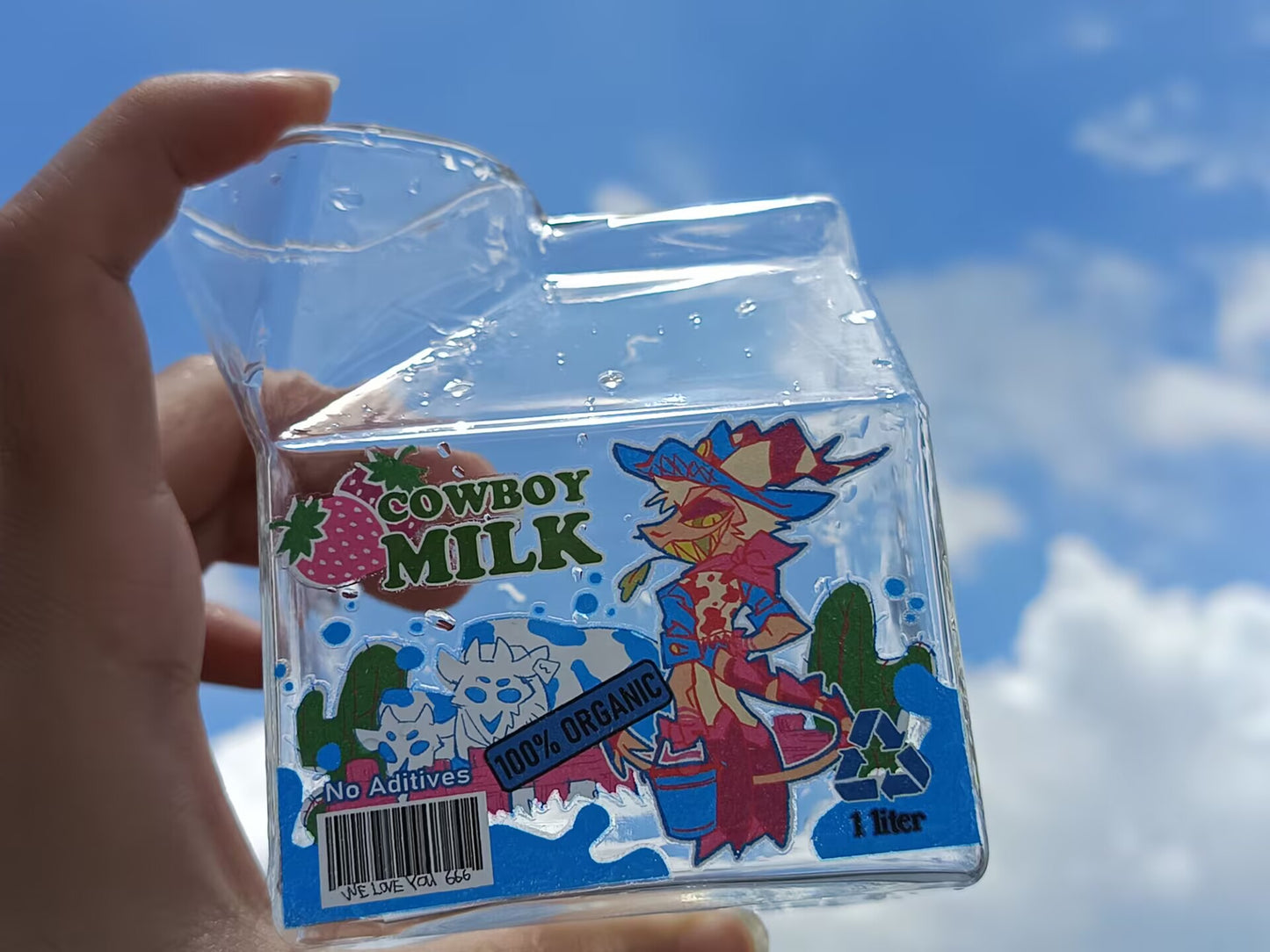 [In stock]💙🐄🥛Striker Cowboy Milk