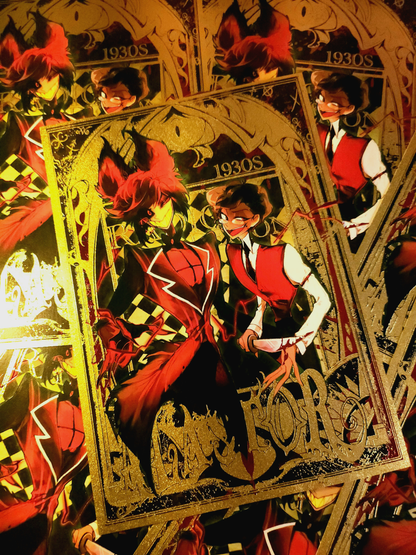 [Pre-sale] The Golden Age - Hot-stamped acrylic signature board  HH